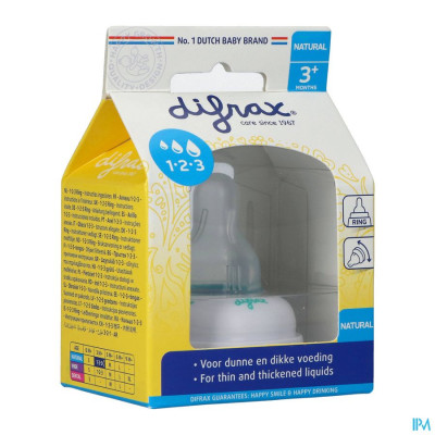 Difrax Ring 1-2-3 Natural 713