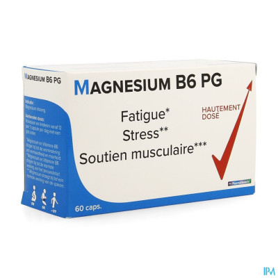 Magnesium B6 Pg Pharmagenerix Caps 60