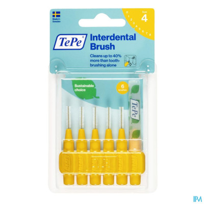 Tepe Interdental Brush 0,70mm Yellow 6