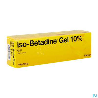 ISO BETADINE GEL TUBE 100 G