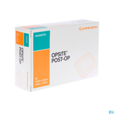 OPSITE POST OP N 9,5CMX 8,5CM 20 66000709