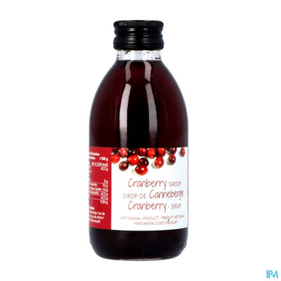 Cranberrysiroop 200ml 5097 Revogan