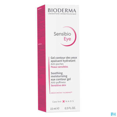 Bioderma Sensibio Gel Oogomtrek Gev.ogen 15ml