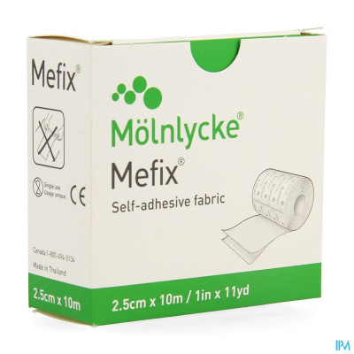 Mefix Fixation Adhesive 2,5cmx10,0m 1 310250