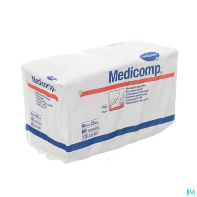 Medicomp 10x20cm 4l. Nst. 100 P/s