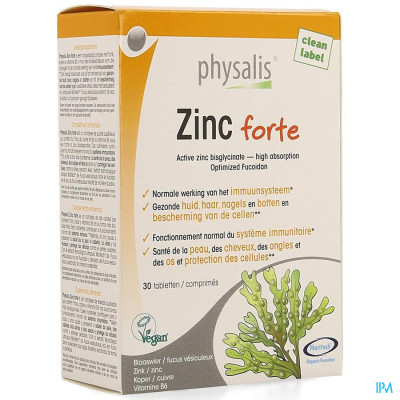 Physalis Zinc Forte Comp 30