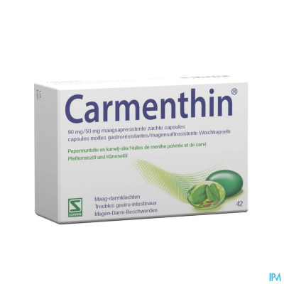 Carmenthin® 42 Maagsapresist. Zachte Capsules 