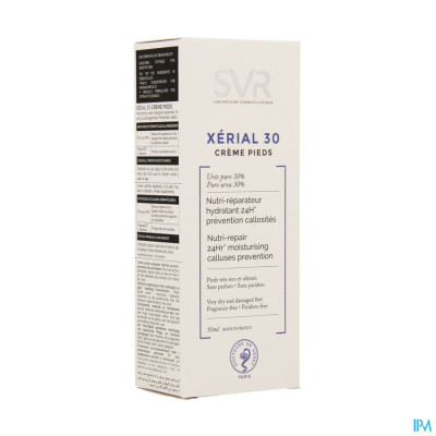 Svr Xerial 30 Voetcreme Tube 50ml