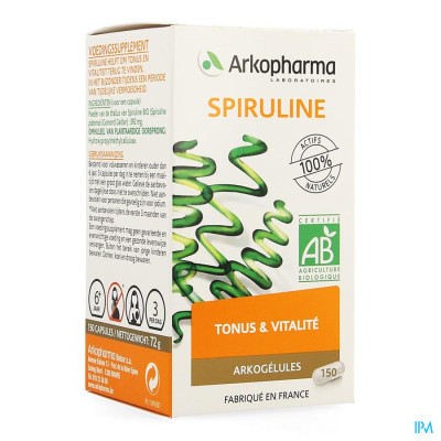 Arkocaps Spiruline Bio Caps 150