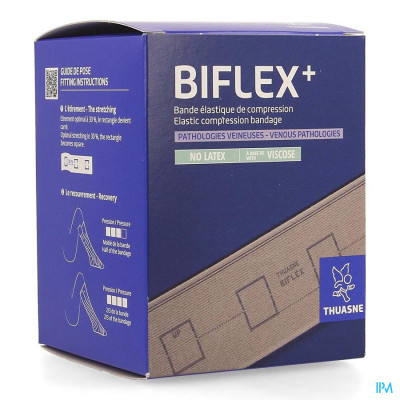 Thuasne Biflex 17+ Sterk Ijkteken Beige 10cmx3m