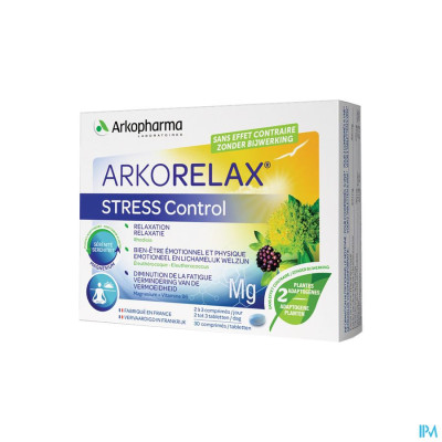 Arkorelax Stress Control Comp 30