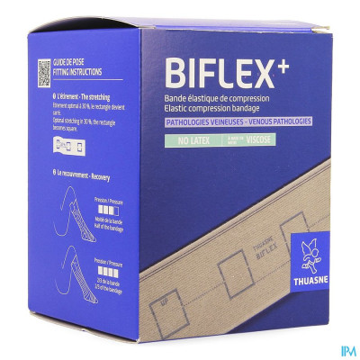 Thuasne Biflex 17+ Sterk Ijkteken Beige 10cmx4m