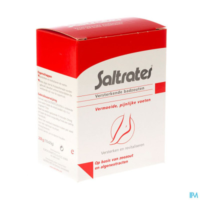 Saltrates Sels Algues Pieds Fatigues Sach 10x20g