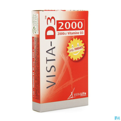 Vista D3 2000 Smelttabletten 60