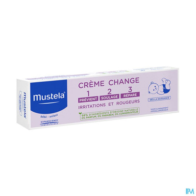 MUSTELA BB CREME LUIERWISSEL 1-2-3 50G