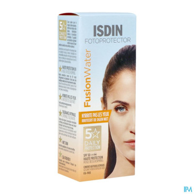 Isdin Fotoprotector Fusion Water 5star Ip50 50ml