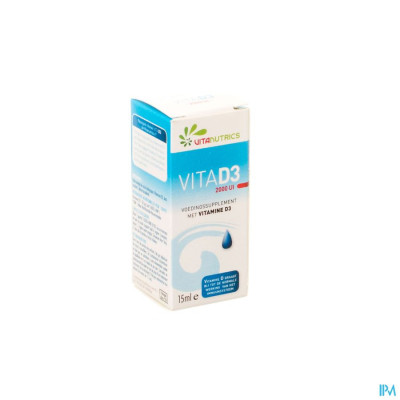 Vitad3 2000ui A Vitanutrics Gutt 15ml