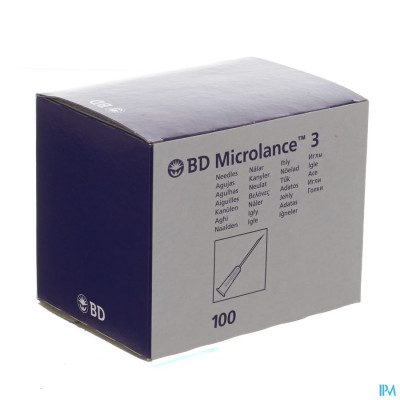 BD MICROLANCE 3 NLD 21G 1 1/2 RB 0,8X40MM GROEN100