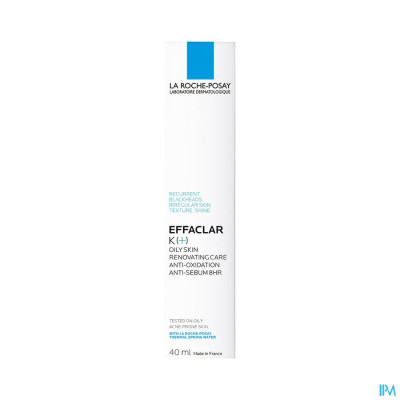 LRP EFFACLAR K+ 40ML