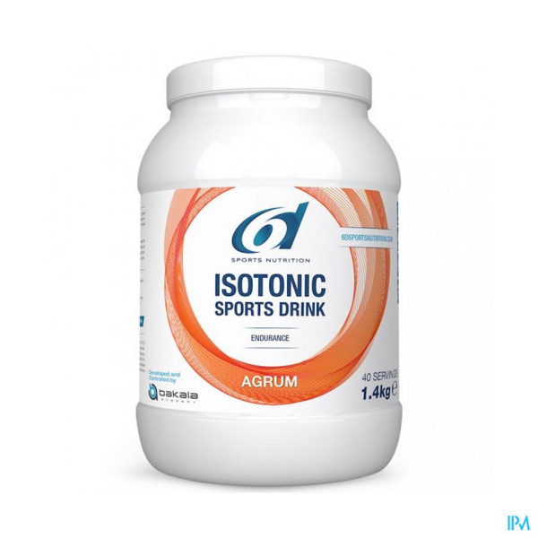 6D ISOTONIC SPORTS DRINK AGRUM 1,4KG